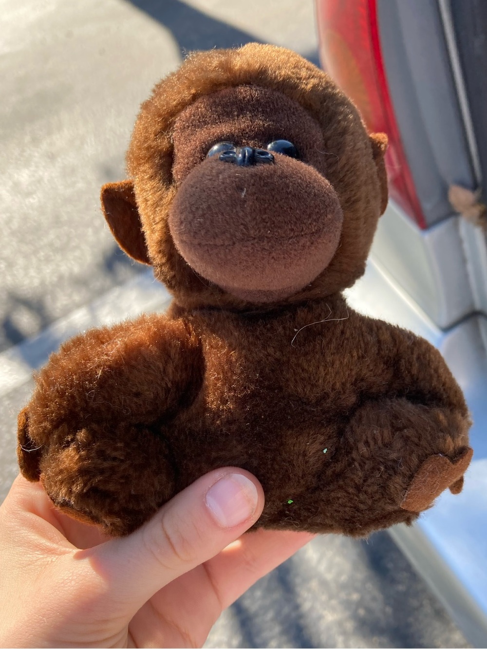 Vintage R. Dakin & Co. Plush Brown Monkey